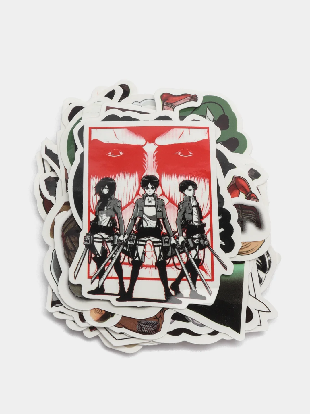 Бежевый стикерпак по аниме "Атака титанов" (Attack on Titan)