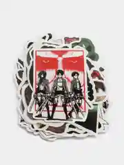 Бежевый стикерпак по аниме "Атака титанов" (Attack on Titan)