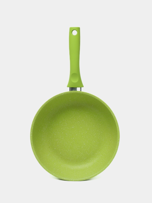 Сковорода Kukmara усиленное антипригарное покрытие Лайм, Trendy style Lime