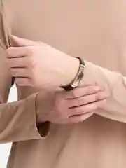 Небесно-голубой браслет мужской