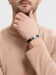 Медный браслет мужской