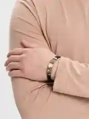 Серый меланж браслет мужской