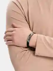 Аметистовый браслет мужской