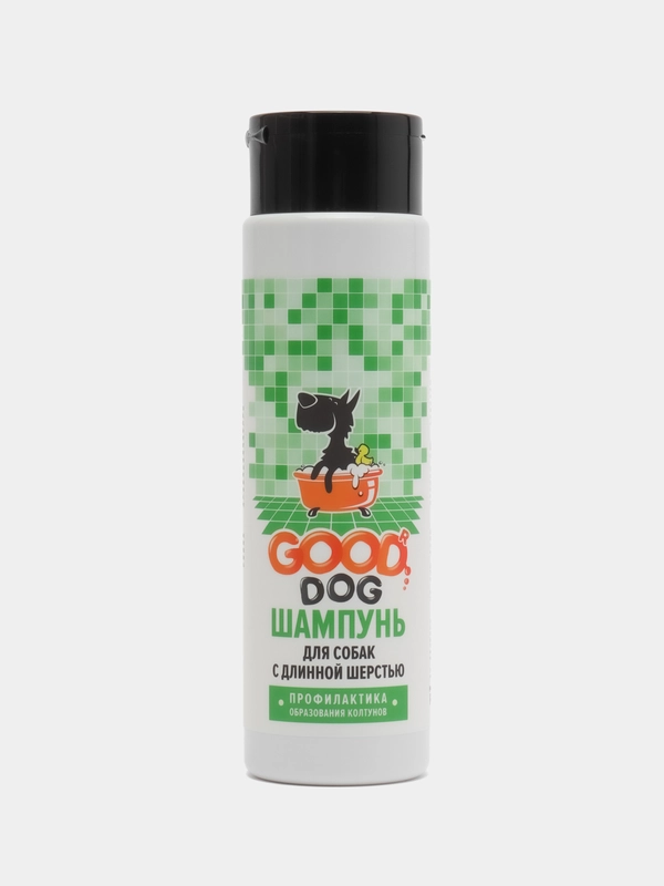 Шампунь для собак с длинной шерстью GOOD DOG, от колтунов, 250 мл