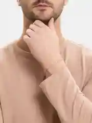 Серый браслет мужской