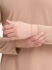 Серый браслет мужской