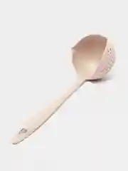 Серебряный половник кухонный, 2 в 1, поварешка со сливом, черпак, шумовка, половник для пельменей
