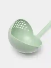 Лайм половник кухонный, 2 в 1, поварешка со сливом, черпак, шумовка, половник для пельменей