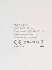 Белый беспроводная зарядка Wireless Fast Charger, 15W, 3 в 1