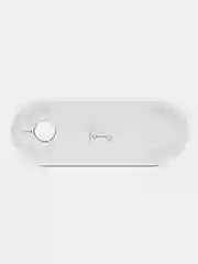 Белый беспроводная зарядка Wireless Fast Charger, 15W, 3 в 1