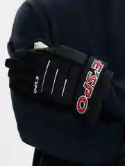 Черный перчатки хоккейные ESPO