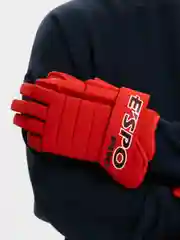 Красный перчатки хоккейные ESPO-PRO