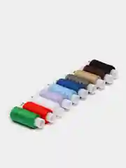 Вишнёвый нитки швейные, 10 штук