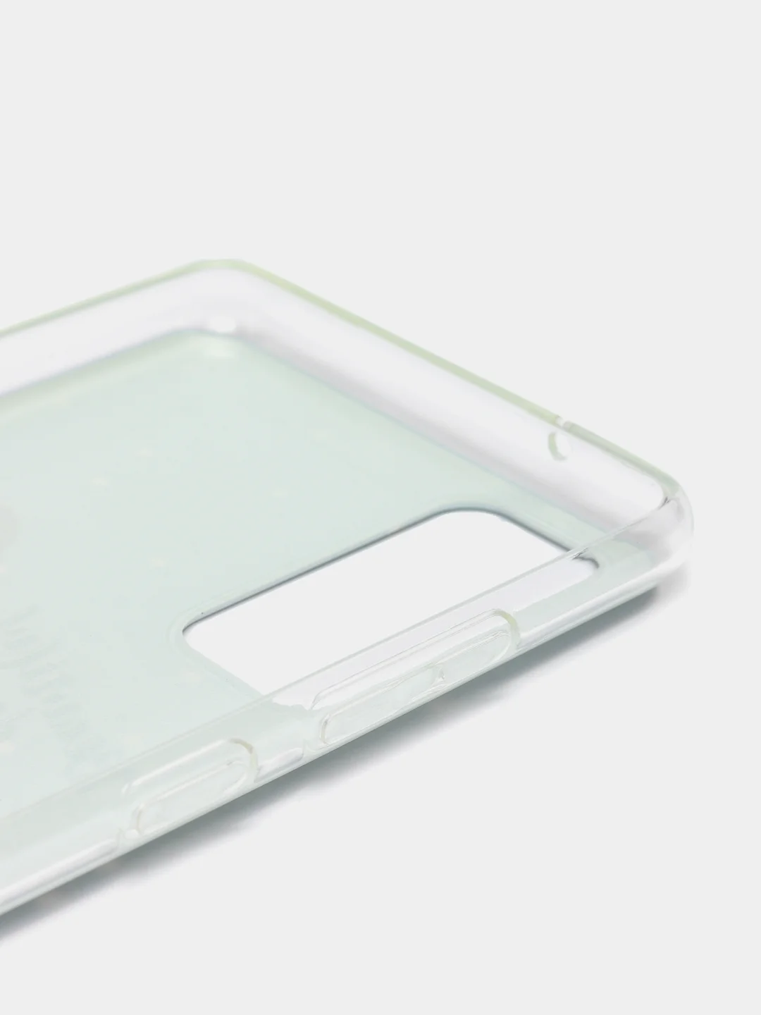 Тёмно-серый силиконовый чехол на Samsung Galaxy S20 FE / Самсунг S20 FE прозрачный, с рисунком