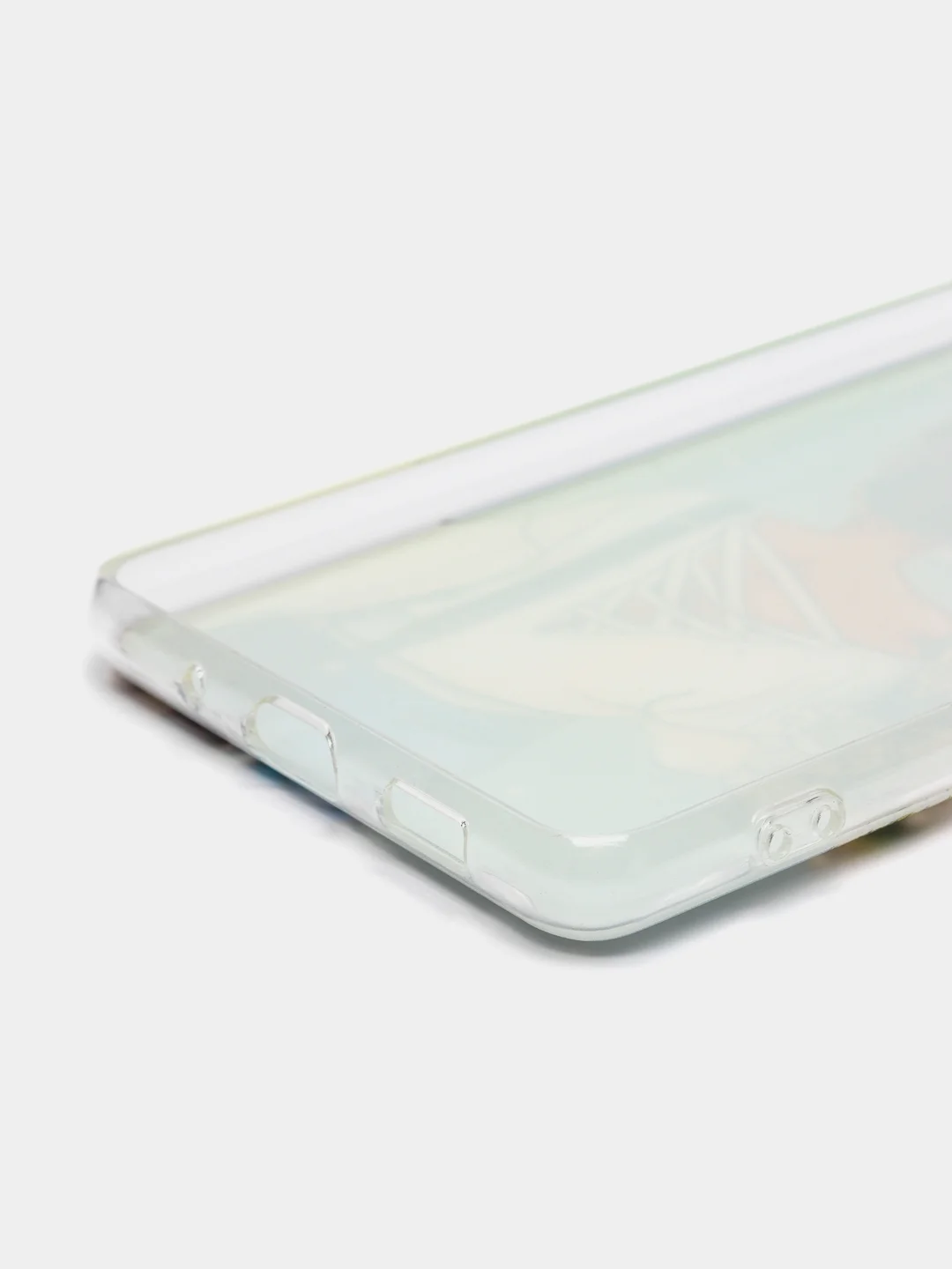 Тёмно-серый силиконовый чехол на Samsung Galaxy S20 FE / Самсунг S20 FE прозрачный, с рисунком