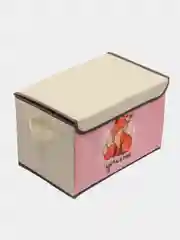 Короб стеллажный "Лисичка" для хранения, с крышкой, 39 х 25 х 25 см