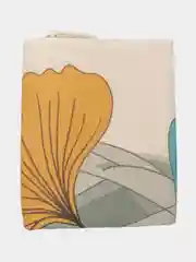 Бежевый коврик прикроватный, хлопковый, 60*150 см