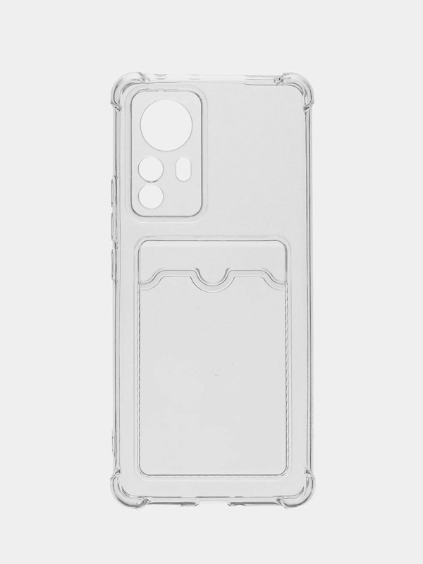 Чехол Xiaomi 12 Pro / Сяоми 12 Про с карманом для карт