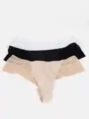 Трусы женские, комплект из 3 штук