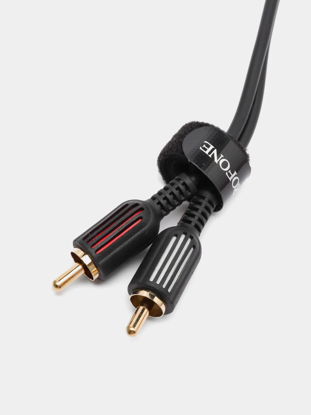 Черный аудио кабель BOROFONE BL13 RCA-RCA, 1,5 м