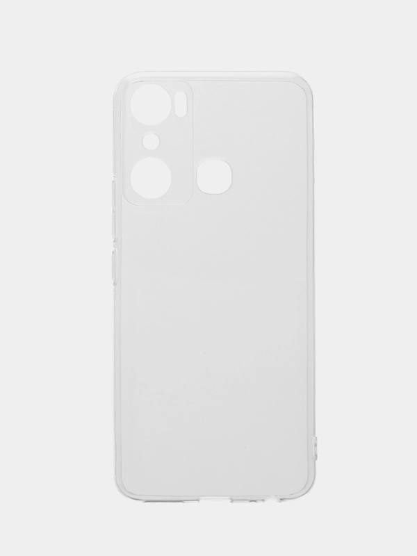 Силиконовый чехол КАРТОФАН для Infinix Hot 20i с защитой камер и от прилипания