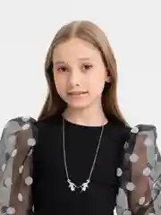 Цепочка с кулоном сердце дьявола