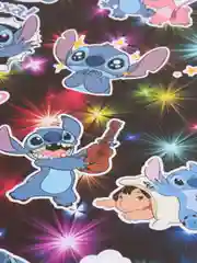 Наклейки "Стич" (Stich), А4