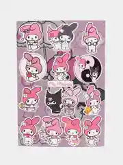 Наклейки по аниме Onegai My Melody (Моя мелодия), А4