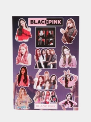 Наклейки "Блэк Пинк" (Black Pink), А4