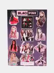 Наклейки "Блэк Пинк" (Black Pink), А4