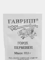 Горох сахарный Гавриш "Первенец", 10 г