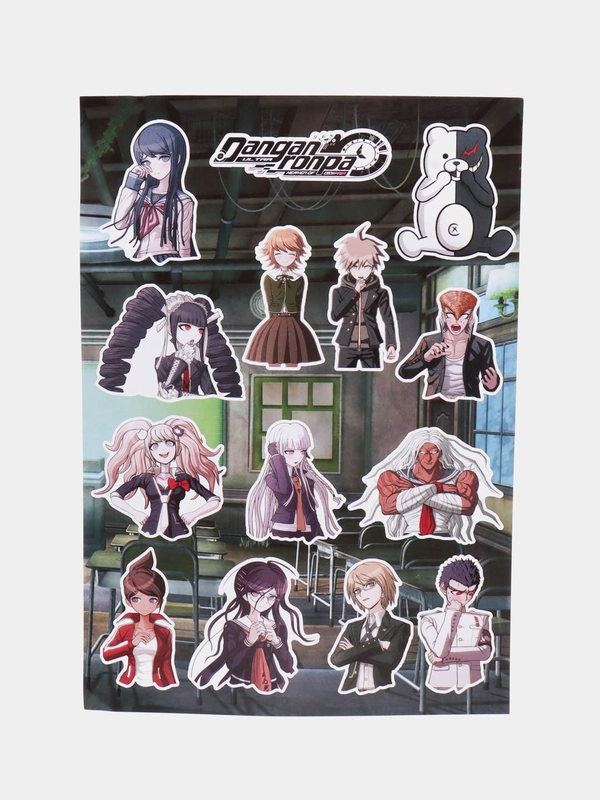 Наклейки Danganronpa (Данганронпа)