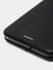 Черный чехол для сотового телефона книжка для Huawei Honor, разные модели и цвета