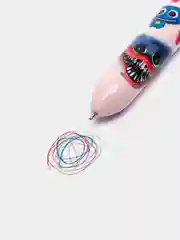 Розовый ручка разноцветная, 10 цветов