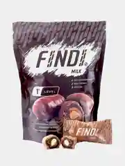 Финики с миндалем Findi Milk, в шоколадной глазури, 150 г