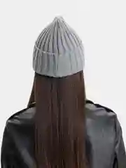 Серый шапка вязаная, унисекс