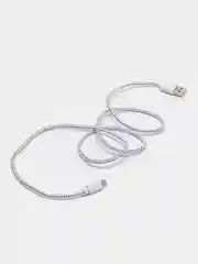 Белый кабель для зарядки телефона micro USB, провод зарядный, шнур юсб быстрая зарядка