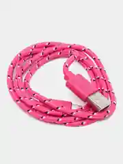 Фуксия кабель для зарядки телефона micro USB, провод зарядный, шнур юсб быстрая зарядка