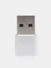 Серебряный переходник Type-C/USB