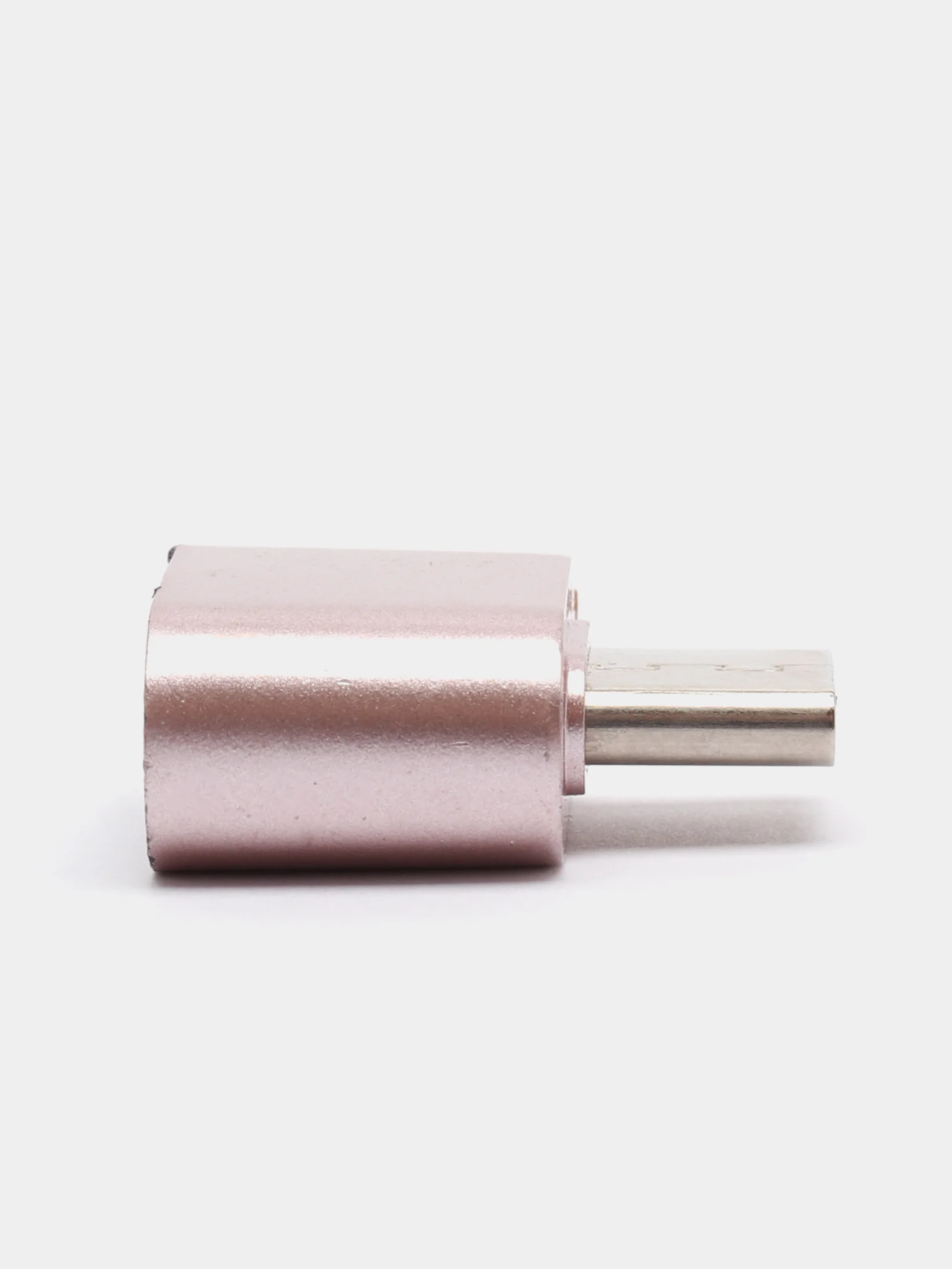 Розовый otg переходник TYPE-C на USB
