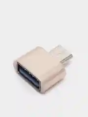 Золотой otg переходник TYPE-C на USB