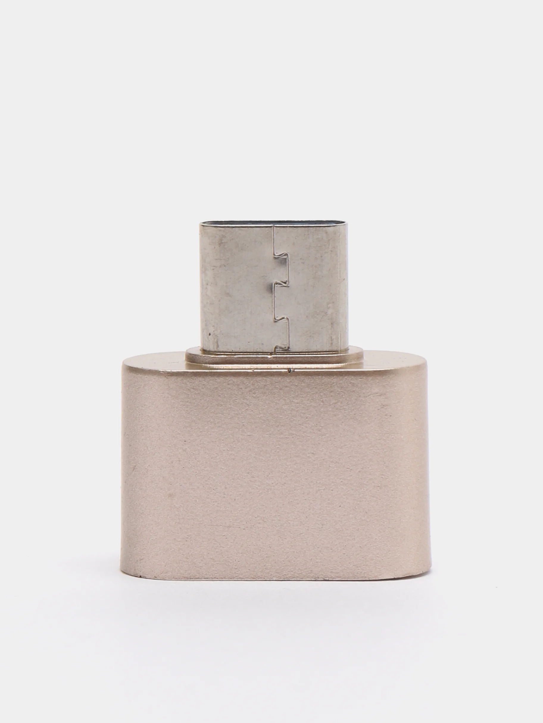 Золотой otg переходник TYPE-C на USB