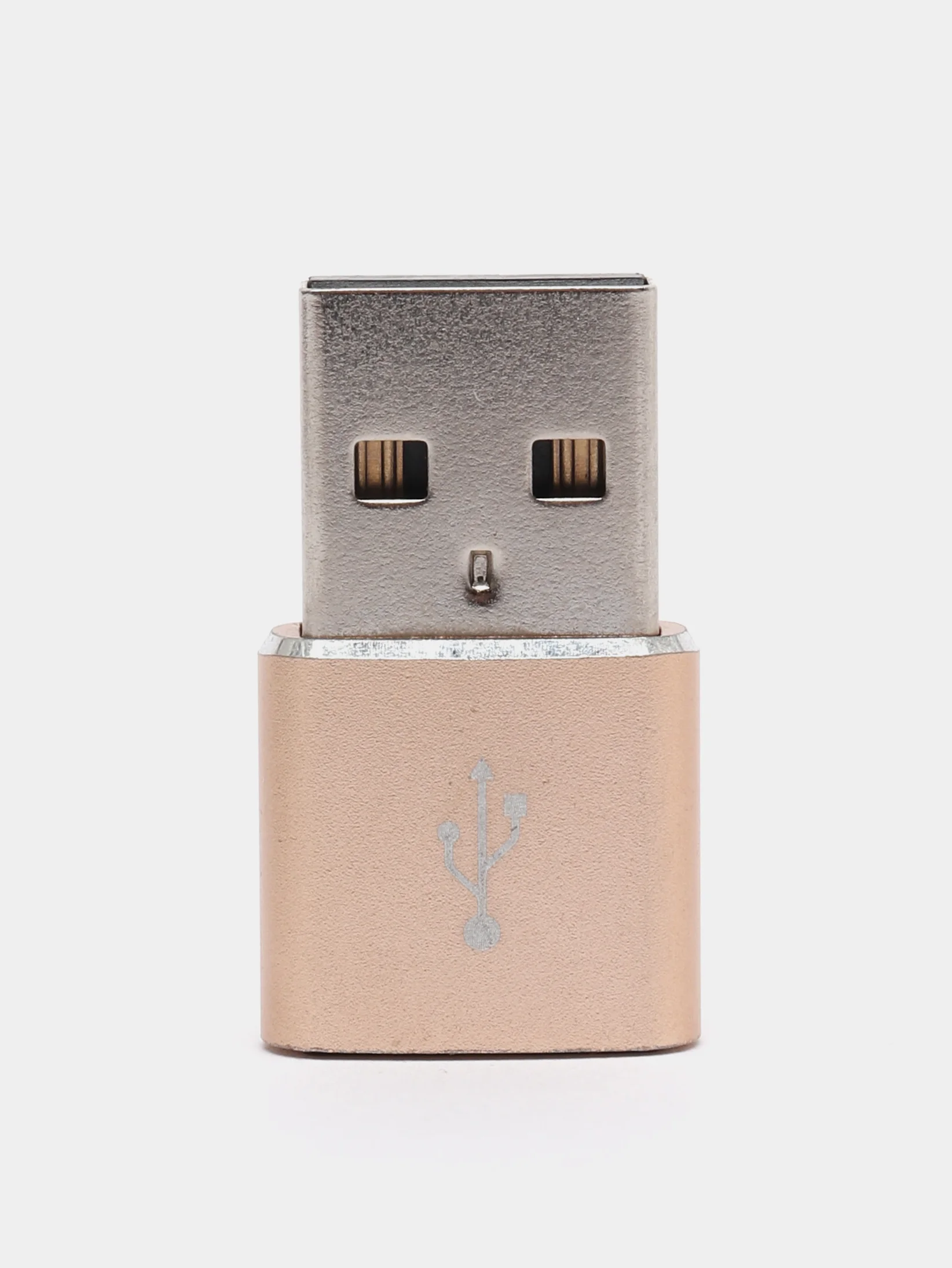 Золотой переходник Type-C/USB