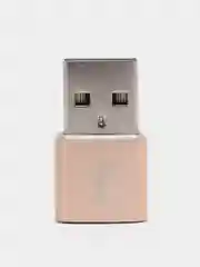 Золотой переходник Type-C/USB