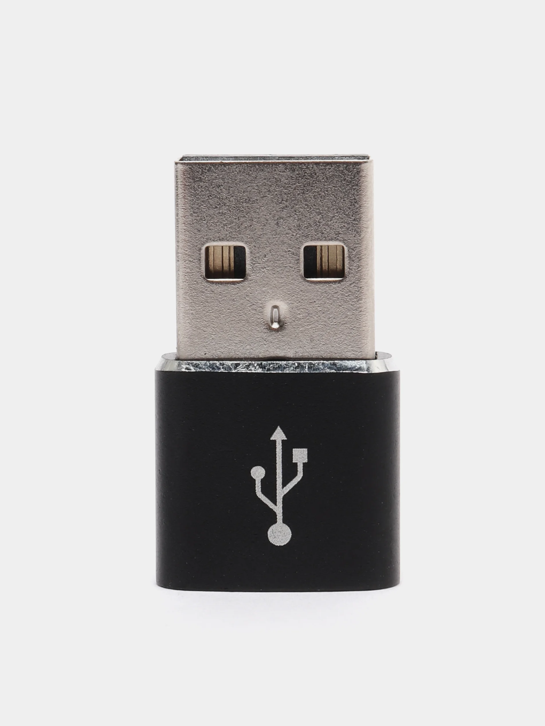 Черный переходник Type-C/USB