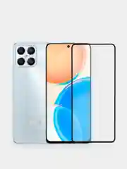 Черный защитное стекло 9D для Honor X8 / X8A / Nova Y90, Хонор Х8 / Х8А / Нова У90