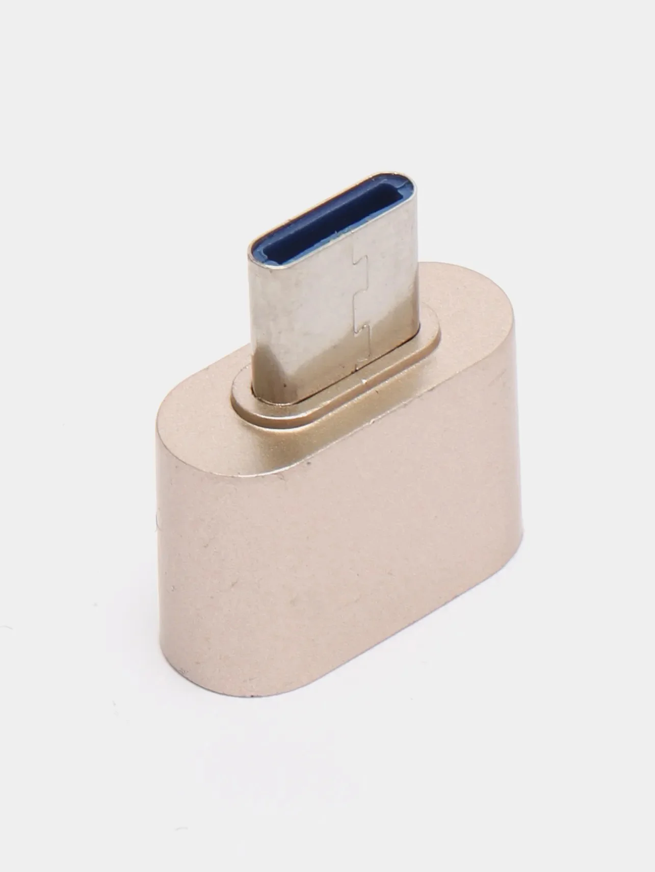Золотой otg переходник TYPE-C на USB