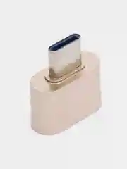 Золотой otg переходник TYPE-C на USB