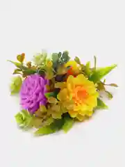 Бирюзовый букет из мыла, в куполе, подарок на 8 марта