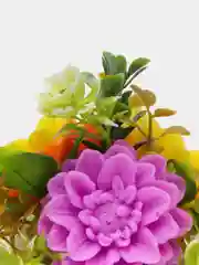 Бирюзовый букет из мыла, в куполе, подарок на 8 марта